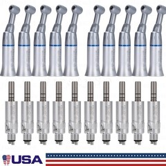NSK Style Dental Slow Low Speed Handpiece Contra Angle/Air Motor 4Hole