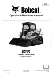 BOBCAT T450 COMPACT TRACK LOADER OPERATORS SERVICE REPAIR SHOP MANUAL PDF USB