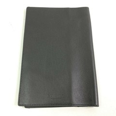 Shinola Gray Leather Journal Cover 80pg Notebook and Dust Cover