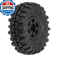 Pro-Line Racing 1/24 Super Swamper F/R 1.0 Tires Mtd 7Mm Blk 4 Pro1021410 Rc