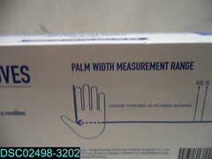 QTY=2000: (20 X 100) Bluzen Disposable Powder & Latex Free Nitrile Gloves Large