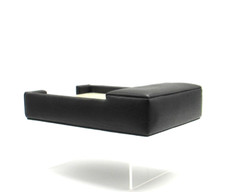 Desk Memo Tray Leather Graphic Image Black