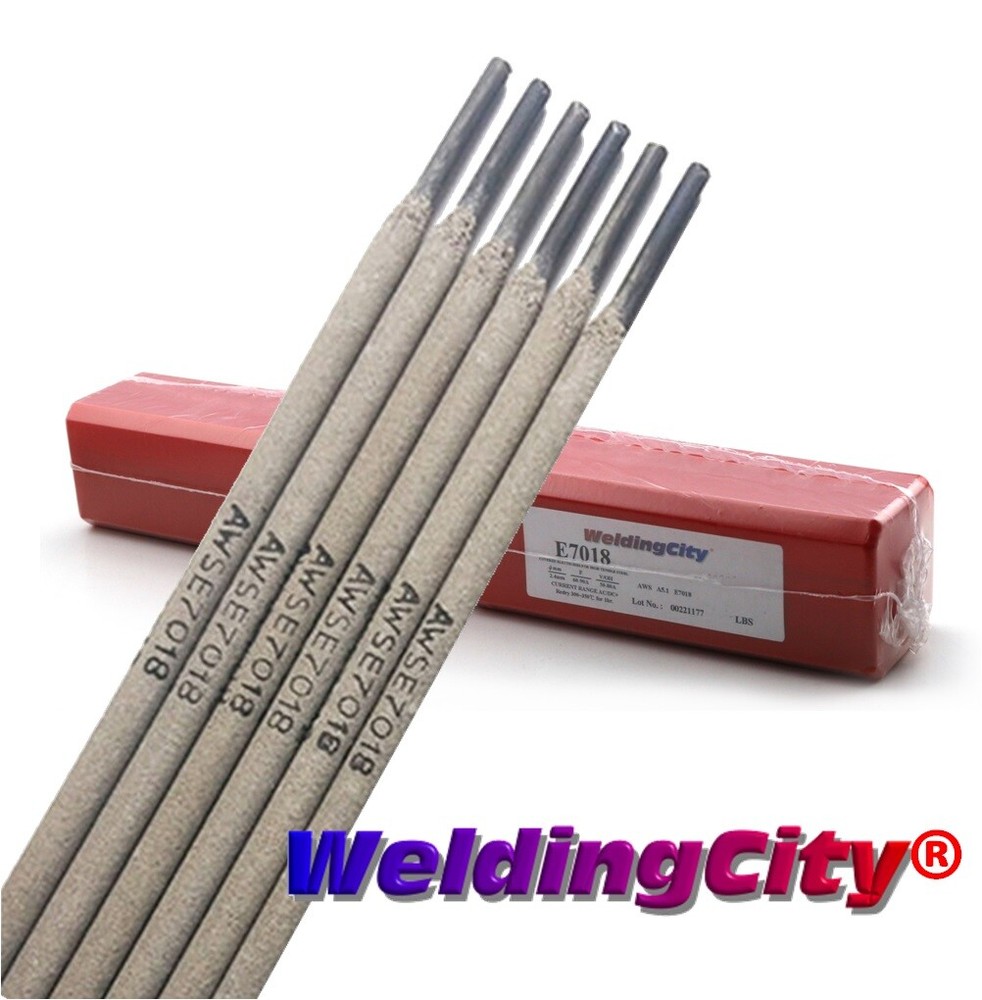 WeldingCity® 5-Lb E7018 Mild Steel Stick Welding Electrode Rod | US Seller Fast