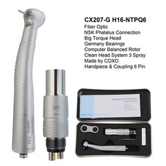 COXO Dental Fiber Optic High Speed Handpiece 4 6 Hole Coupler KAVO MULTIflex NSK