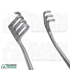 Weitlaner Retractor 5.5″ 3×4 Prong Blunt Surgical Veterinary Instrument German G