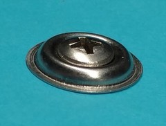 Sheet Metal Screws Oval Head Phillips Drive Stainless Steel #8 x 2 ” Qty 50