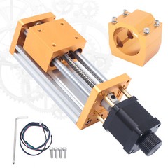 Z Axis Sliding Table Ball Screw Linear Slide Stage For CNC Machine 85mm Stroke