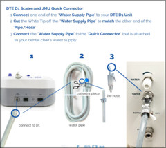 Woodpecker Dental DTE D1 Ultrasonic Scaler Satelec Handpiece Cavitron 5 Tip 110V