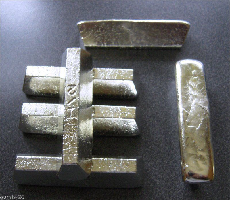 4 Ounces TIN metal Ingot 99.97% pure element Bullion – 113.4+ grams lb BAR