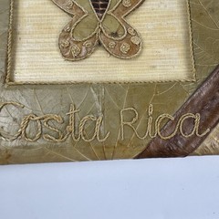 Handmade Costa Rica Journal Large 14×11¾ Butterfly Leaf Cover Eco Artisan Book