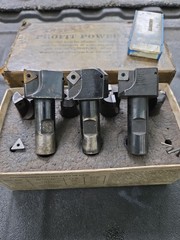 Valenite Indexable End Mill Set 1″ & 1-1/2″ Carbide Insert Cutters Profit Power