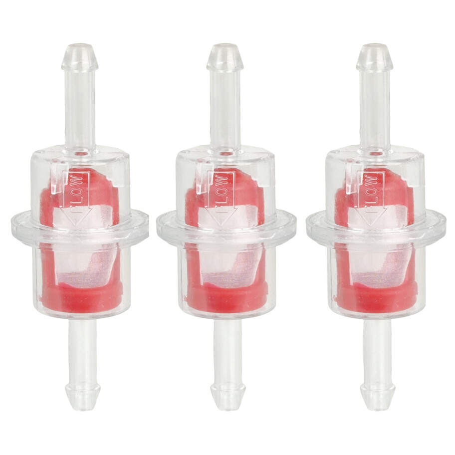 3x 1/4” Inline Fuel Filter 0109-579 Fit for Arctic Cat 1000 450 500 550 650 700