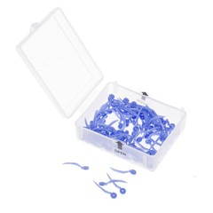 400 Pcs Dental Disposable Plastic Wedge With Hole All 4 Sizes Wave Shape Wedge