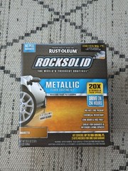 Rust-Oleum 299741 Rocksolid Floor Coating Kit – 2.1 qt