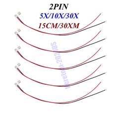 5X-30X MX1.25mm 2/3/4/5/6/7/8/9/10Pin Single Head Electronic Cable Wire 15/30CM