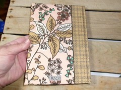 Lang Luxe Journal Artistically Designed Interior Fabric Exterior w/ pen holder