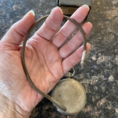 Antique American Ever Ready Works Pocket Meter 0 to 35 Amperes 1910 box & cable