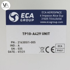 ECA TP10-A429 / TP10-ARINC 429 Portable Databus Reader / Transmitter 21630SI1-005