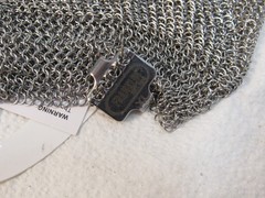 Franklin Stainless Steel Reversible Chain Mail Protective Glove Xtra Large