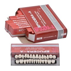 28 Pcs Dental Denture Acrylic Temporary Crown Resin Full Teeth Upper Tool A2/A3