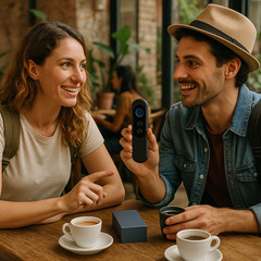 AI Language Translator Device Real-Time Voice 138 Lang