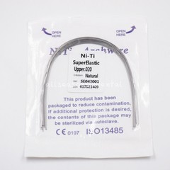 Dental Orthodontic Super Elastic Round NITI Arch Wire Natural Form Upper/Lower