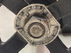 Jerguson,STEM CR-13,Body Carbon Steel Valve
