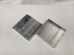 6061 Aluminum Flat Bar, 1/2″ x 4″ x 4″ long, Solid Stock, Plate, Machining, 2pk