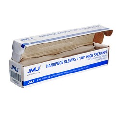 500PCS JMU Plastic Dental Handpiece Cover High Speed Sleeves Sheath 1”X8”