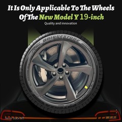 1PCS Hubcaps 19 inch for Model Y Juniper 2025 2026 Wheel Cover Turbine Style