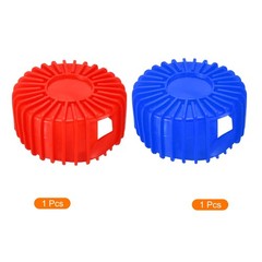 2Pack Protective Gauge Boots for 2-3/4″ Gauge Red Blue