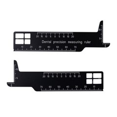 2023 New Dental Precision Measuring Ruler Medical Tool Double Sided Use Ruler To