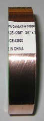 EMI Foil Shielding Copper Tape – 3/4″ Wide – 2 Mil Thick Film – 10 Feet
