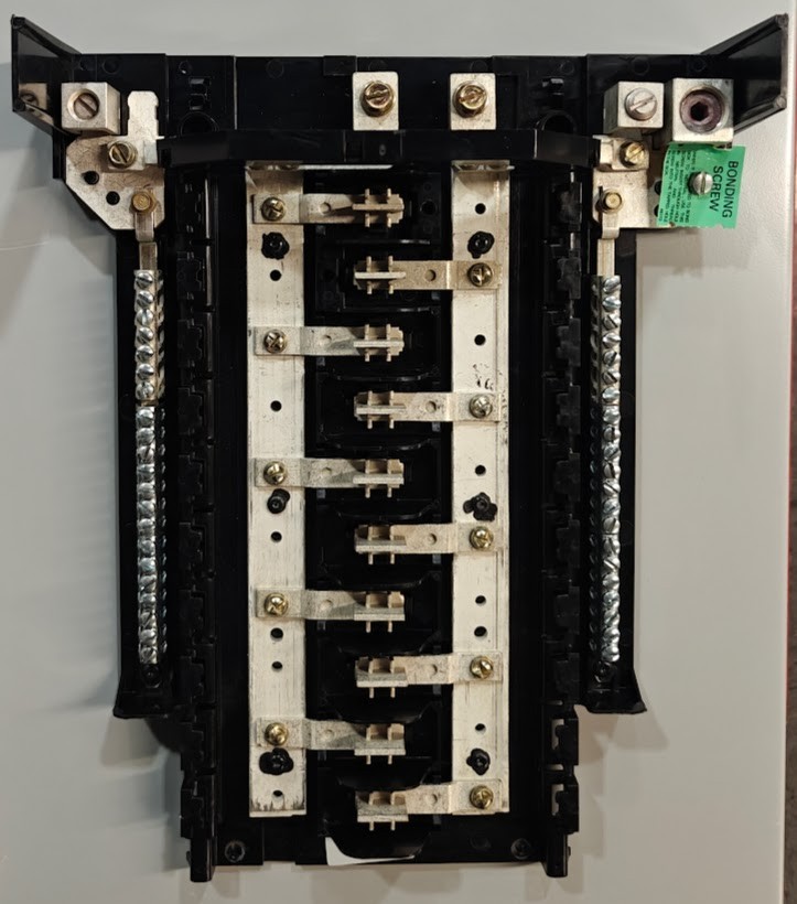GE TM2020 / TM2020R Loadcenter / Breaker Panel Interior GUTS ONLY