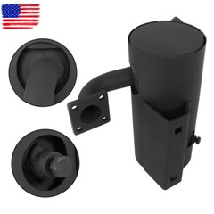 Black 6732282 Muffler Silencer For Bobcat Loader 463 S70 Kubota Engine D1005