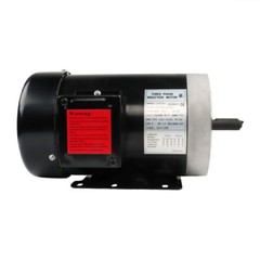 2 HP 3 Phase Electric Motor 56C Frame 1800 RPM TEFC 230 / 460 Volt New