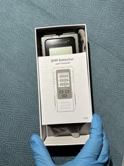 RDINSCOS 630c EMF Detector Meter EMF Meter with User Manual