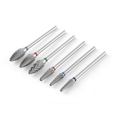 Dental Tungsten Steel Carbide Burs Lab Polishing Cutting Bur Drills HP 2.35mm