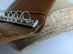 Filofax Malden Ochre Leather Pocket Size 6 Ring Planner Used EUC