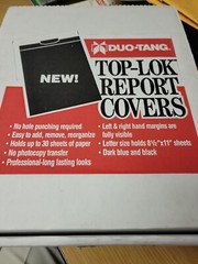 Duo-Tang Top Lok Report Covers Dark Blue, 39 each – Brand New! See Pictures