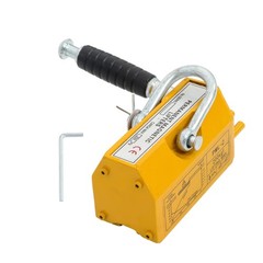 440lbs/200kg Permanent Magnetic Lifter 2.5 Safety Factor Yellow Lifting Magnet