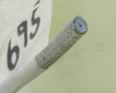RG402, Silver-Coated Copper PTFE Coax Cable, Silver, 87 Feet