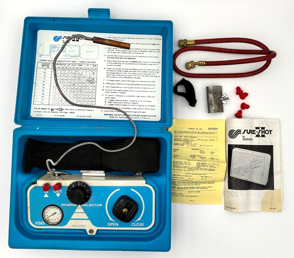 Sure-Shot II by Addison HVAC Refrigerant Testing System Tool