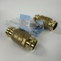 FNWX432G Full Port Forged Brass Ball Valve 1″ – LOT OF 2