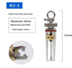 50N-1000N Digital Display Button Pull Force Testing Machine Cloth