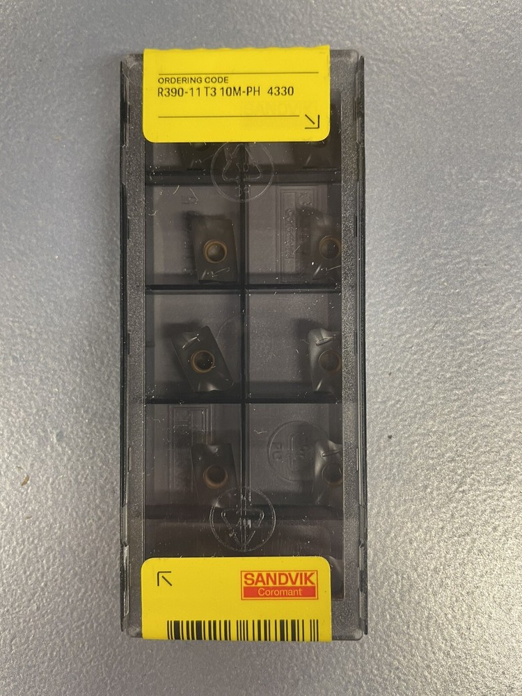 Sandvik R390-11 T3 10M-PH 4330 (Box of 10, Brand new)