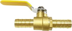 5/8 Inch PEX Crimp Brass Shut-Off Ball Valve 2 Pack