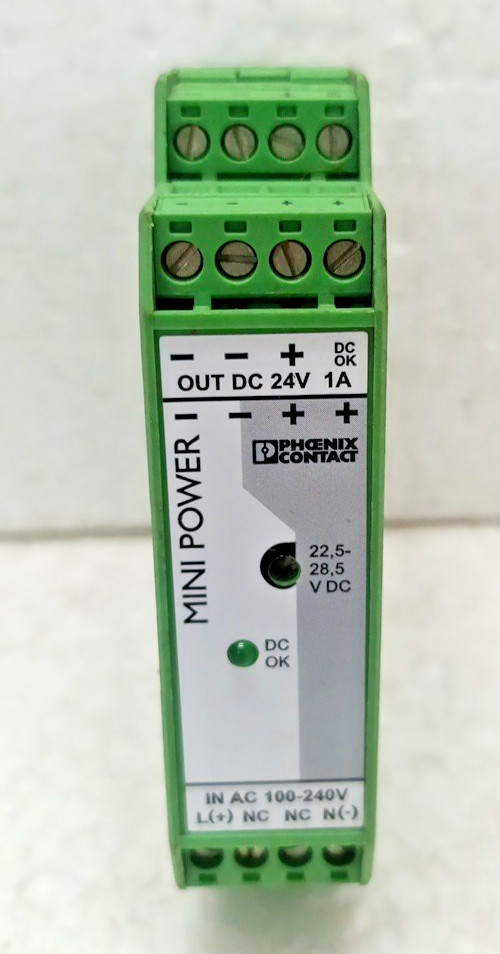 Phoenix Contact 29 38 84 0 Mini-PS-100-240AC/24DC/1 Order No- 2938840 Class 2