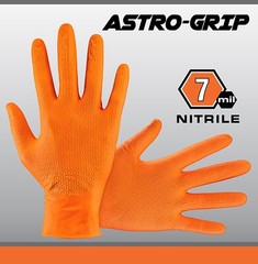 SAS Safety® Astro-Grip® Powder-Free Exam Grade Nitrile Gloves (1000/Case)