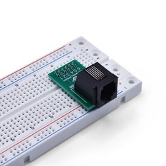 RJ11 6P6C Phone Jack Screw Terminal Breadboard Breakout ST-RJ11-R-BB